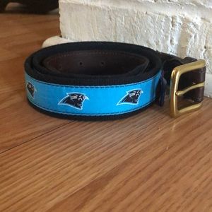 Vineyard vines Carolina panthers belt